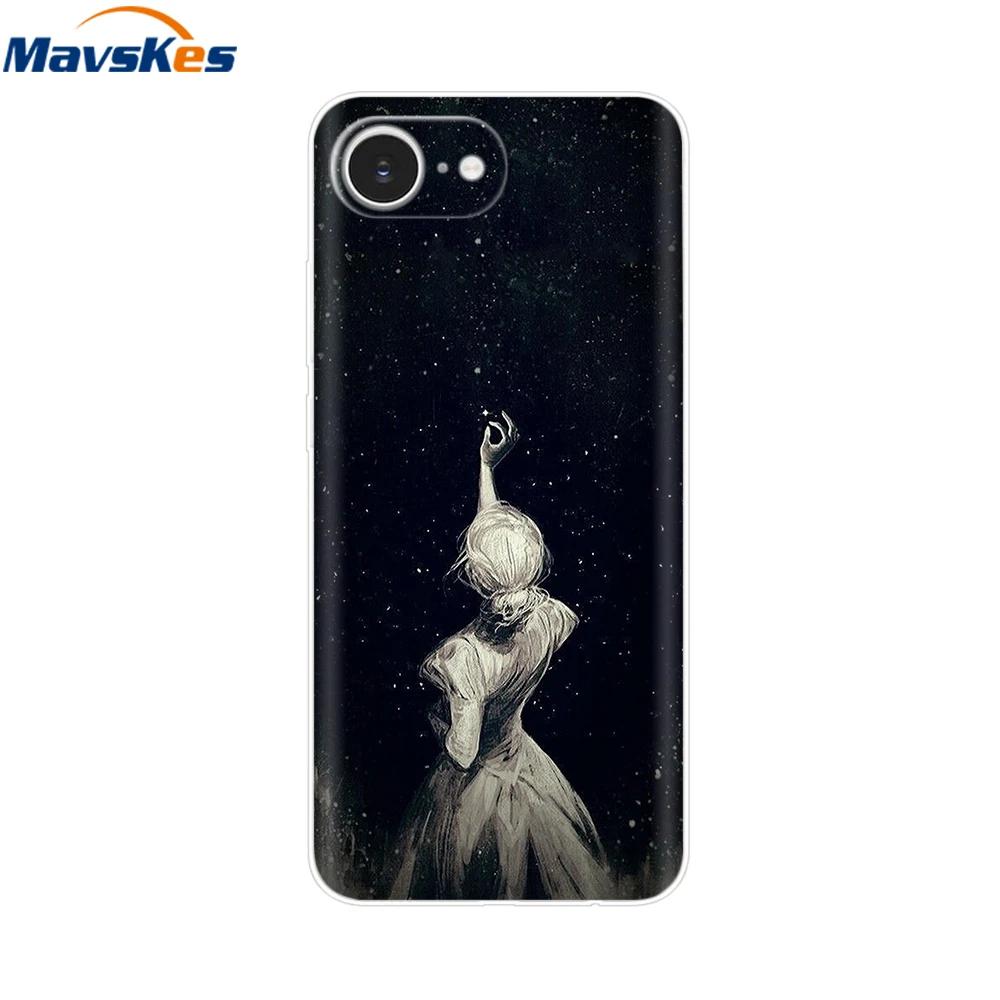 For iPhone 16e Case Soft TPU Silicone Back Cover For iPhone 16e Phone Case Protective Bumper For iPhone 16 E SE 4 2025 Fundas
