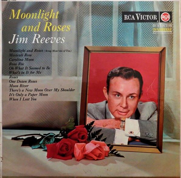 

LP Record JIM REEVES - Moonlight And Roses SF7639 RCA Victor 1964 UK Pop Used