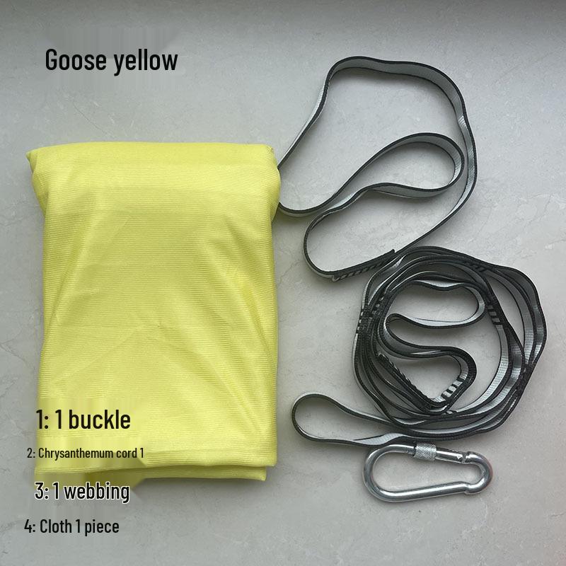 Hamac Yoga Aerian Culoare Solidă - Micro-Elastic, Țesătură Elastică Dintr-o Singură Bucată