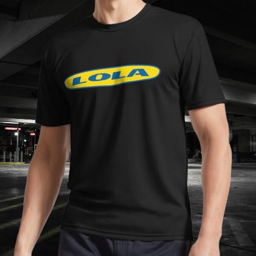 Lola cars Active Logo T-Shirt Funny Size Mode American T-shirt S разноцветный