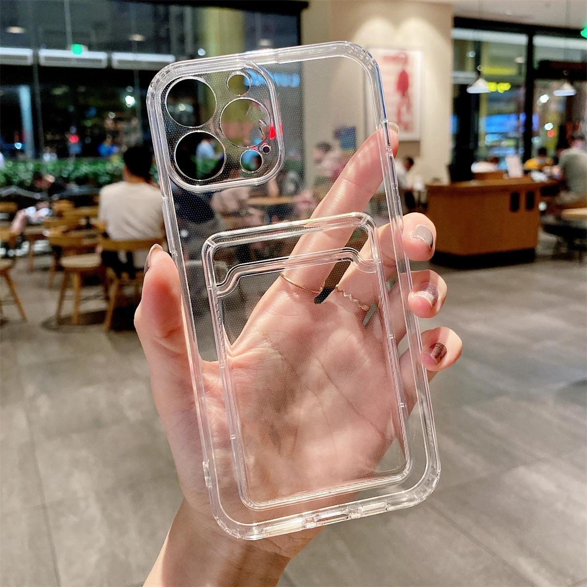 

Ударопрочный прозрачный чехол для телефона, подходит для iPhone 15 14 13 12 11 Pro Max X XR XS 6 6s 7 8 Plus, твердый чехол For iPhone 15 Pro чистый