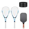 5 stk Silikon Racket Håndtak Gripering Sklisikker Absorberende Tennis Pickleball Racquetball Badminton Squash Racket Overgrep Håndbånd