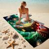 1pc Cosmic Football Stadium Microfiber Beach Towels Quick Dry Towel Sand Beach Towels Pool for Travel Swim Pool. S072101179