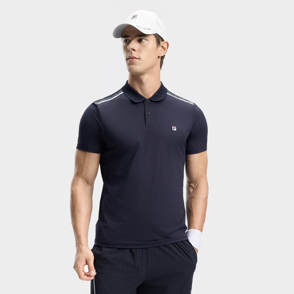 Fila Polo Shirt Men's RD Royal Blue A11M433120F-NV