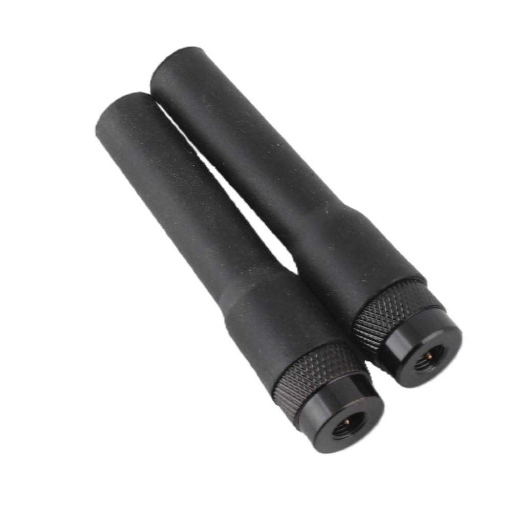 2PCS Short Antenna Fit for Alpha 100 200 200i Astro 220 320 430 144MHz 430MHz SMA Male Connector Antenna