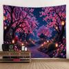 Garden Forest Tapestry Wall Hanging Home Decoration Background Poster Dormitory Bedroom Fabric Mural Bed Sheet Beach Mat