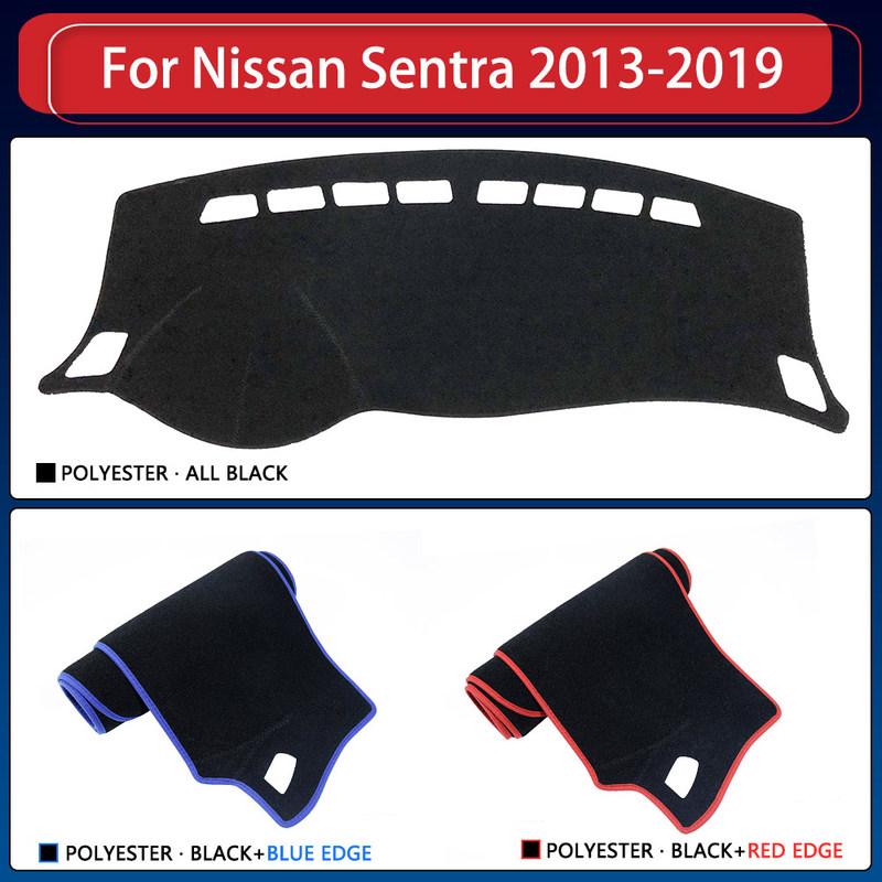 for Nissan Sentra Sylphy Pulsar B17 2013~ Dashboard Pads Protective Car Accessories Dash Board Carpet Anti-UV Dash 2017 2018