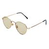 [MERRY PLEASURE] Sunglasses, Fashion Glasses, Men's & Women's, Boston Style, Round, Thin Frame, Small, Mini Lenses, Tiny Lenses, Light Colored