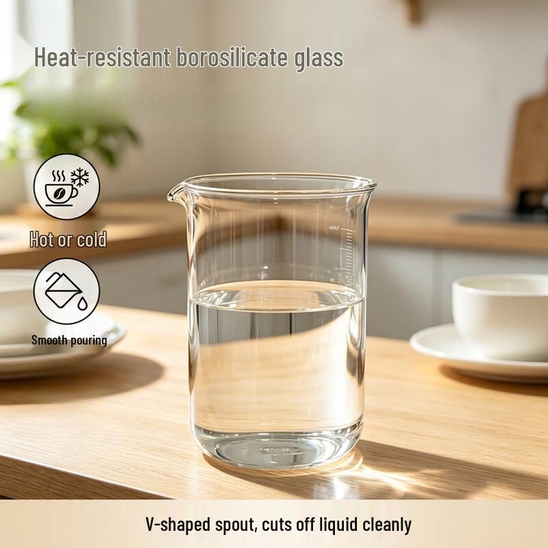 WEIMINGNUO 800ml High Borosilicate Glass Drinking Cup