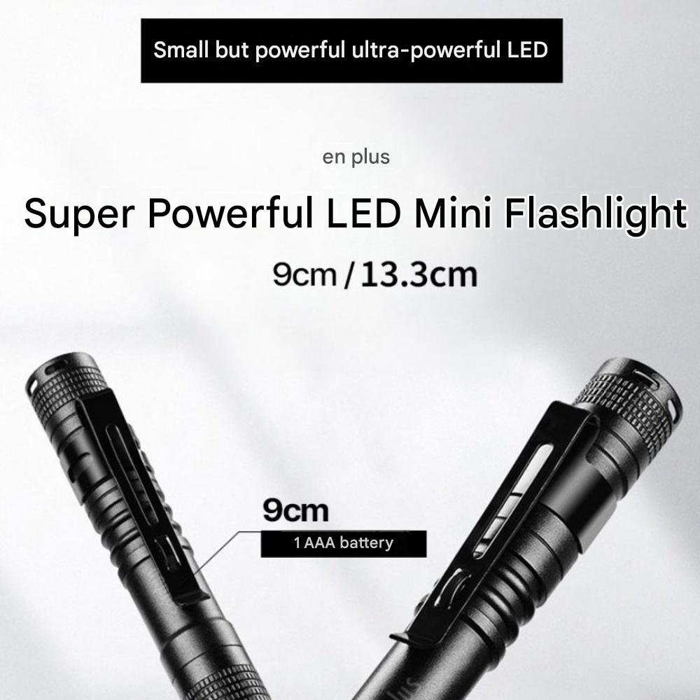 Ultra Powerful LED Mini Flashlight 9cm