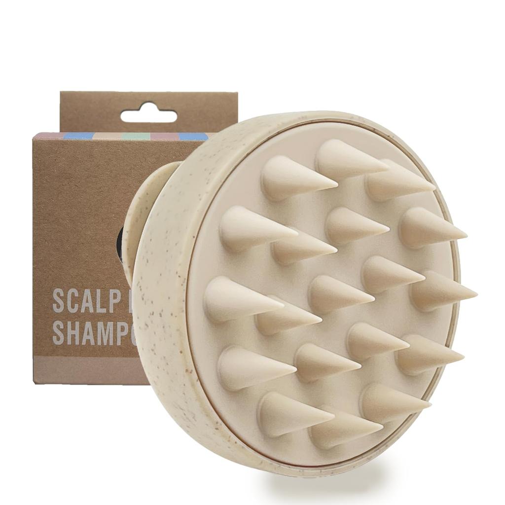 Scalp shampoo scalp scalp ergonomic scalp hair for for both wet and dry bath supplies brush, brush, straw, organic, massage, brush, design, cleansing,