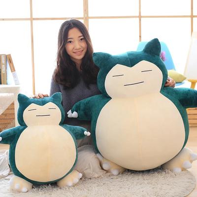 30/50Cm Pokemon Snorlax Plush Toys Cartoon Japan Anime Monster Elf Plush Doll Soft Stuffed Animal Doll Birthday Gift For Girls