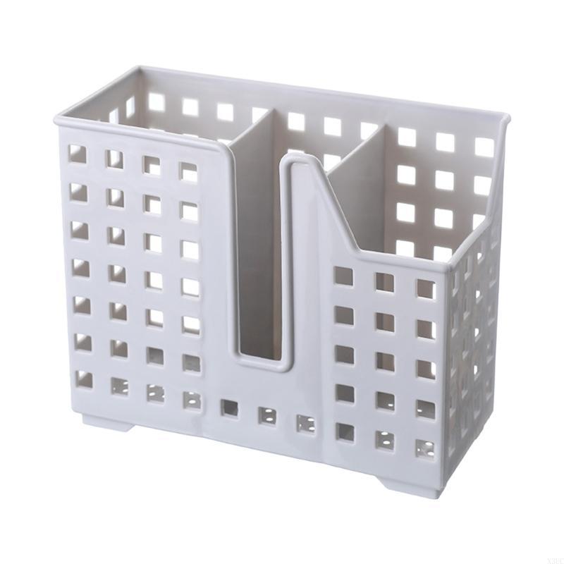 Kitchen Wall Hanging Drain Rack Utensil Holder Chopsticks Cage Cutlery X3UC