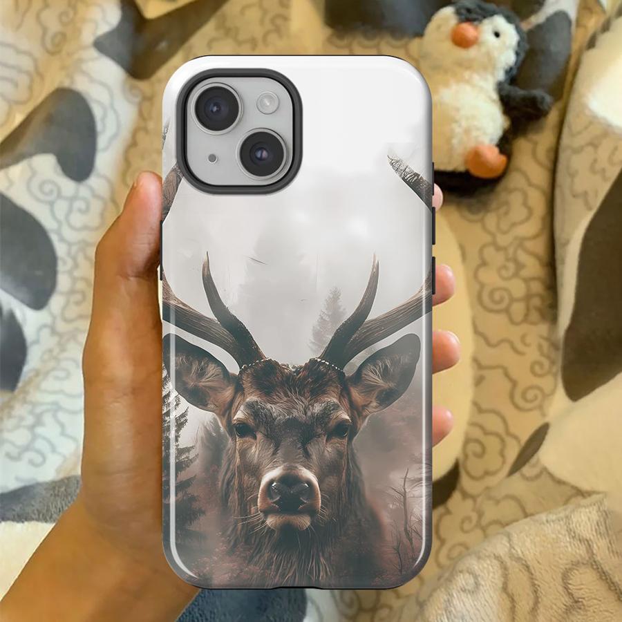 Soft Cover Capa Phone Case for Xiaomi Redmi Note 14 4G 14 Pro Plus 5G Animal Deer Pattern