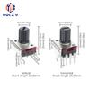 RV09 Horizontal Vertical Adjustable Potentiometer 15/20mm Shaft 1K 2K 5k 10K 20K 50K 100K 1M 0932 9 Type 3pin Seal Potentiometer