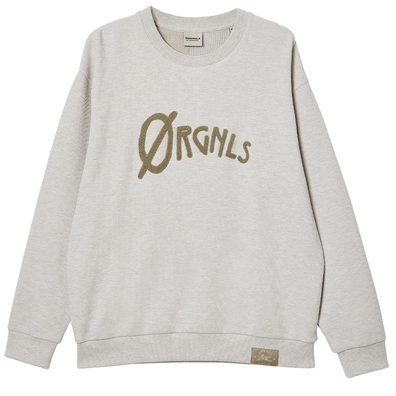 Мужской жаккардовый вязаный свитер Jack & Jones свободного кроя с круглым вырезом S