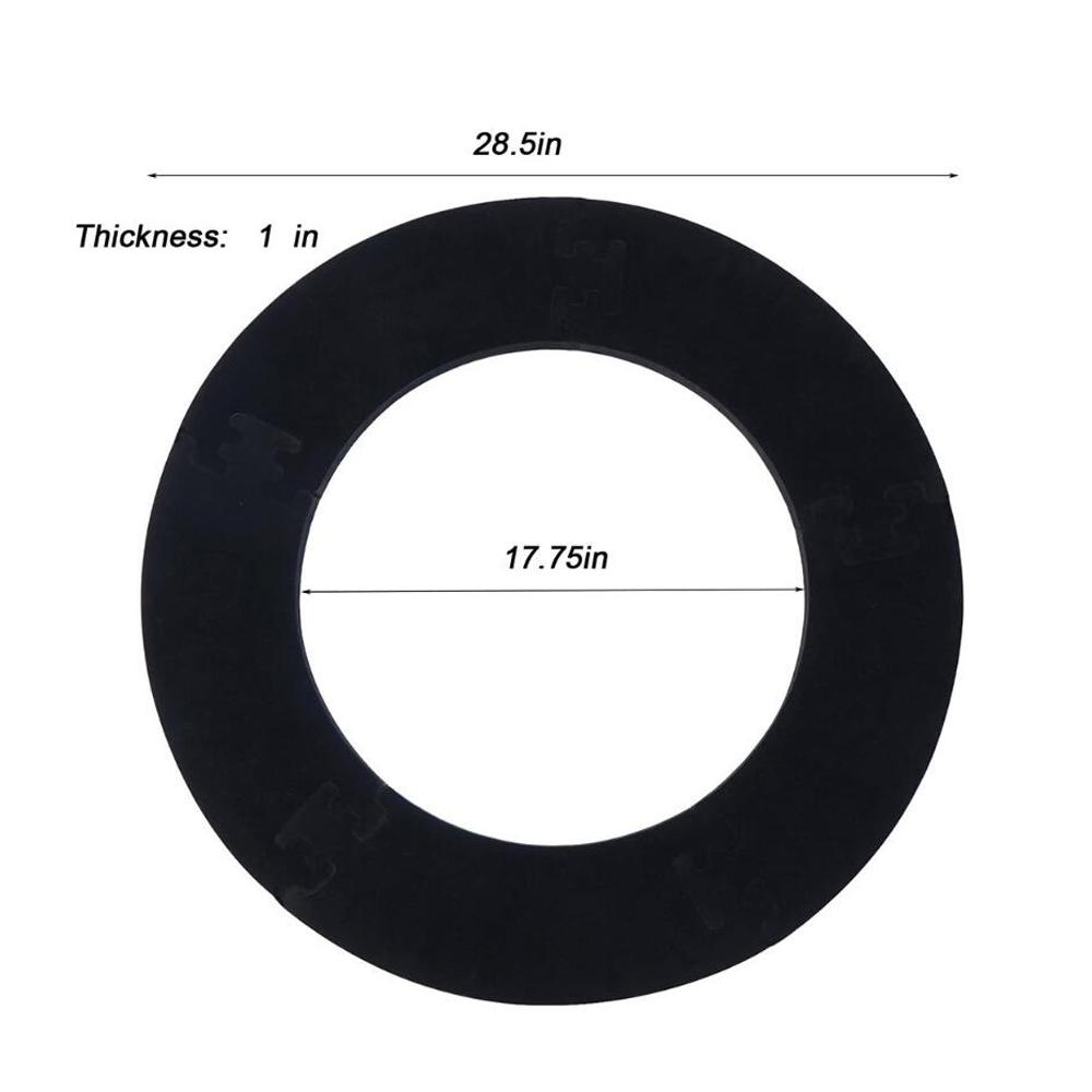 Dart Surround EVA Splicing Dartboard Protective Rings Wall Protector for All Standard Size