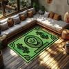 Door Mat Anti-Slip Kitchen Bedroom Coin Funny Art Handmade Tufted Rug Carpet Living S-spongebobs Room Money Entrance Decoration