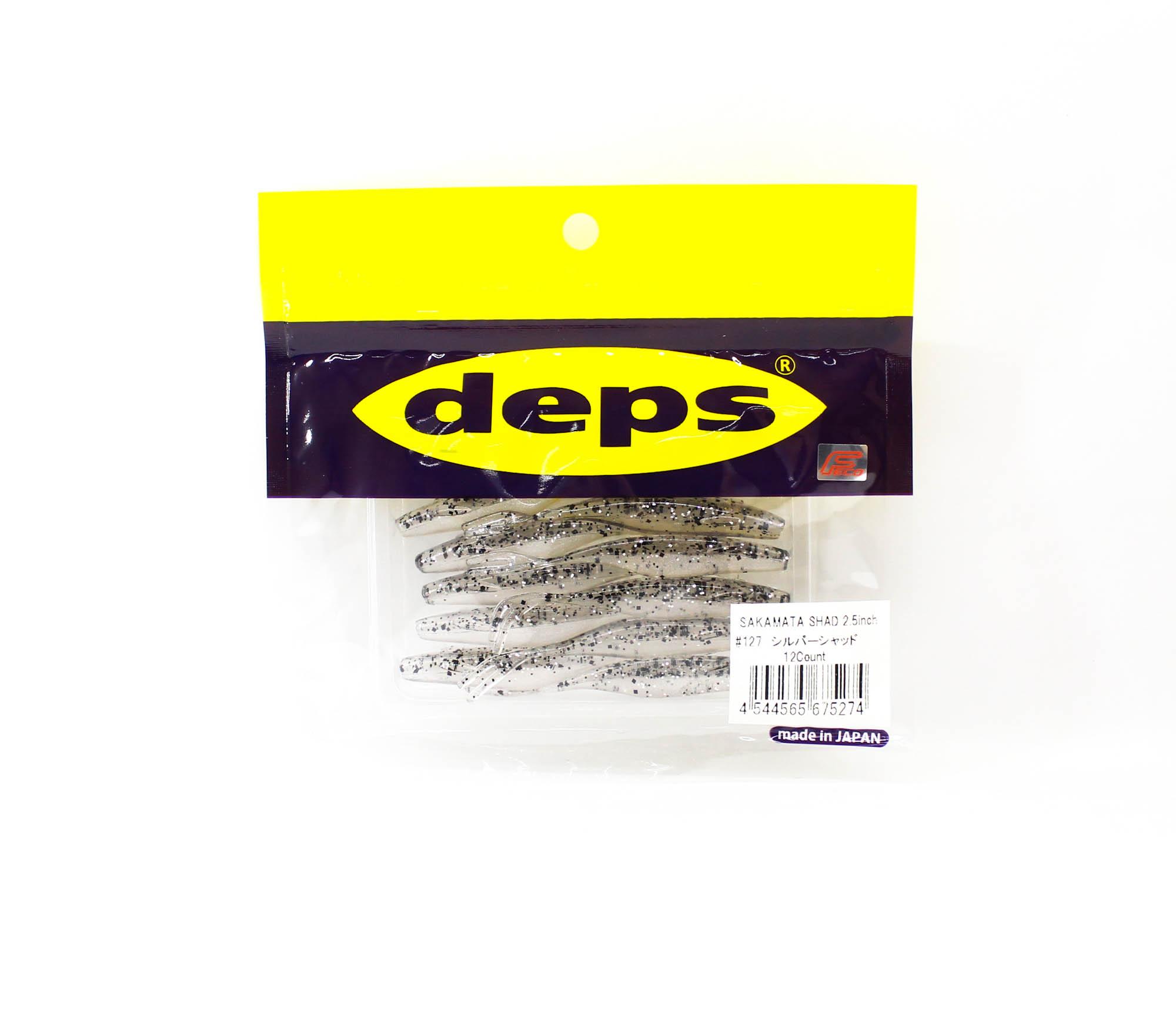 

Deps Мягкая приманка Sakamata Shad 2.5 дюйма 127 (5274)