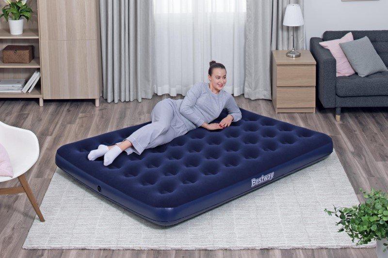 Velvet Air Mattress 203x152x22cm Bestway 67003