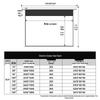 IN&VI 120-inch 16:9 Electric Projector Screen