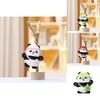 Panda Plush Toy With Keychain For Girls Soft Stuffed Animal Gift For Kids