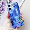 For Oppo A76 4G Case CPH2375 Colorful Painted Cover Soft Silicone Phone Case For Oppo A96 4G CPH2333 A 76 OppoA76 OppoA96 Fundas