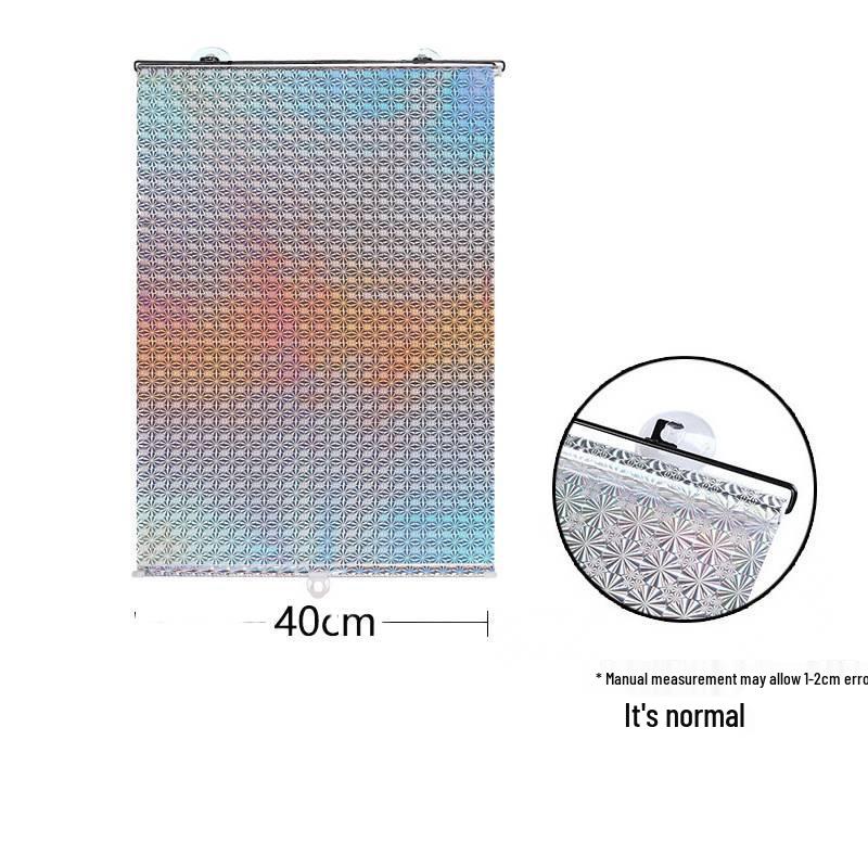 Automatic Retractable Car Window Sunshade and Insulation Curtain