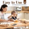 Natural Rattan Bread Proofing Baskets Set - Round & Oval Fermentation Tools