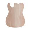 Unfinished Handcrafted Guitar Body Wood Electric Guitar Body Guitar Barrel Replacement Parts Beige