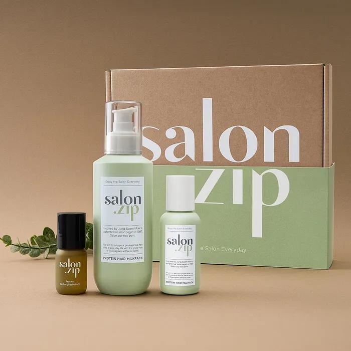 

(Не требующий смывания) Салонный домашний протеиновый молочный пакет для волос (Миниатюра масла для волос 15 мл + Молочная маска 50 мл в подарок)