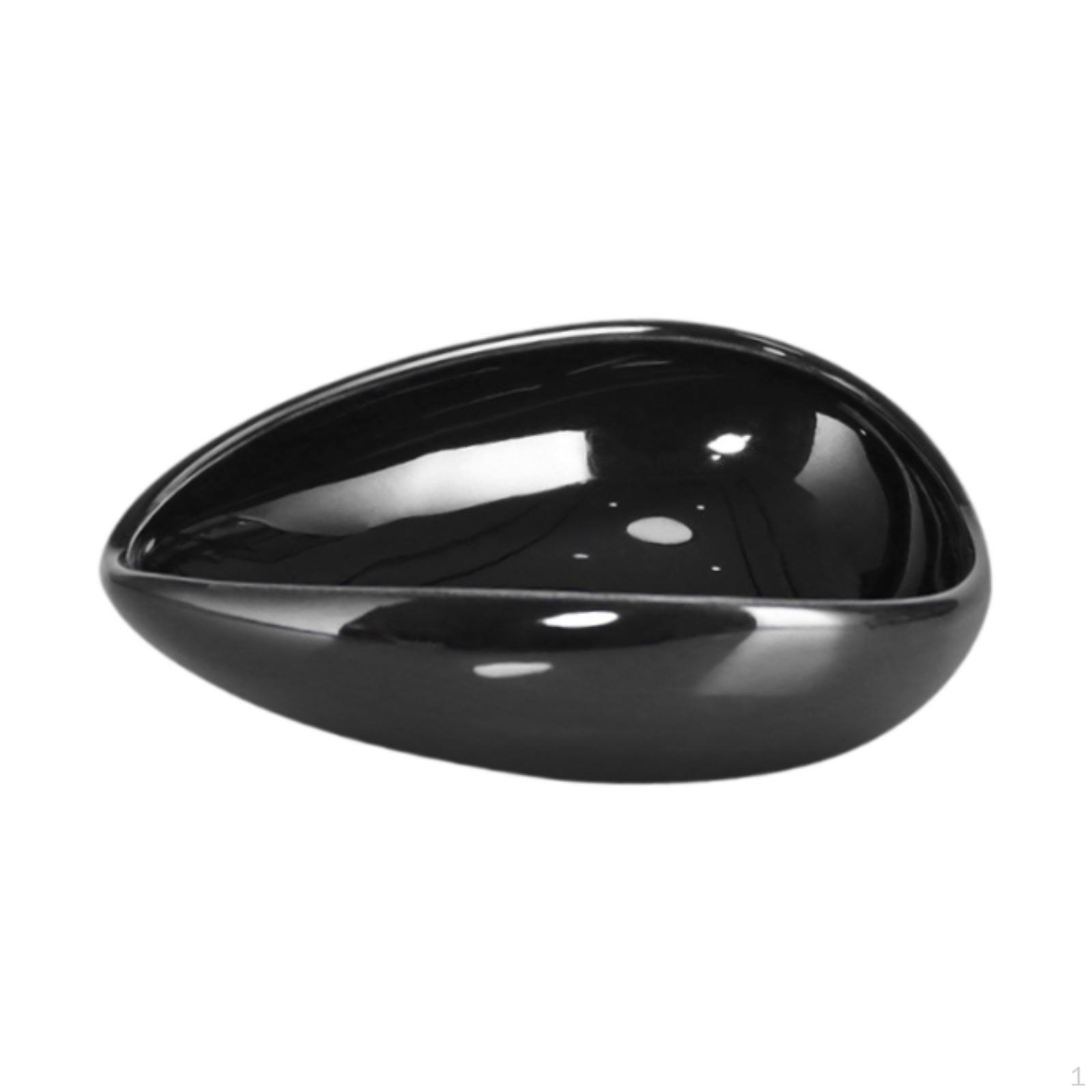 

Лоток для измерения кофейных зерен, контейнер для кофейных зерен, керамическая чаша для взвешивания чёрный