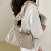 Luxury Vintage Fold Shoulder Bag Simple Fashion Underarm Crossbody Bag High Quality Handbag