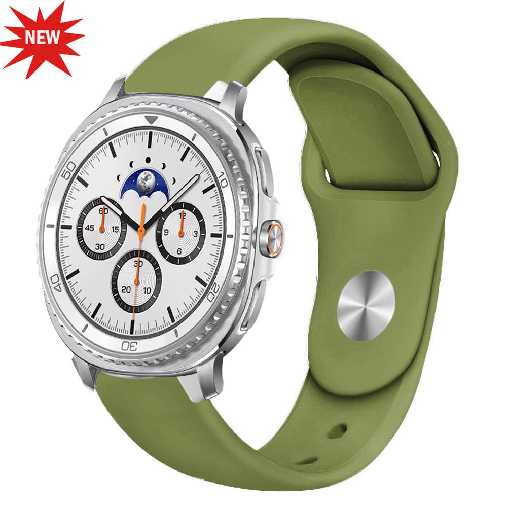 Watch Band For Samsung Galaxy Watch 6 Strap Replacement Silicone Bracelet Correas For Samsung Galaxy Watch 8 Classic 46mm