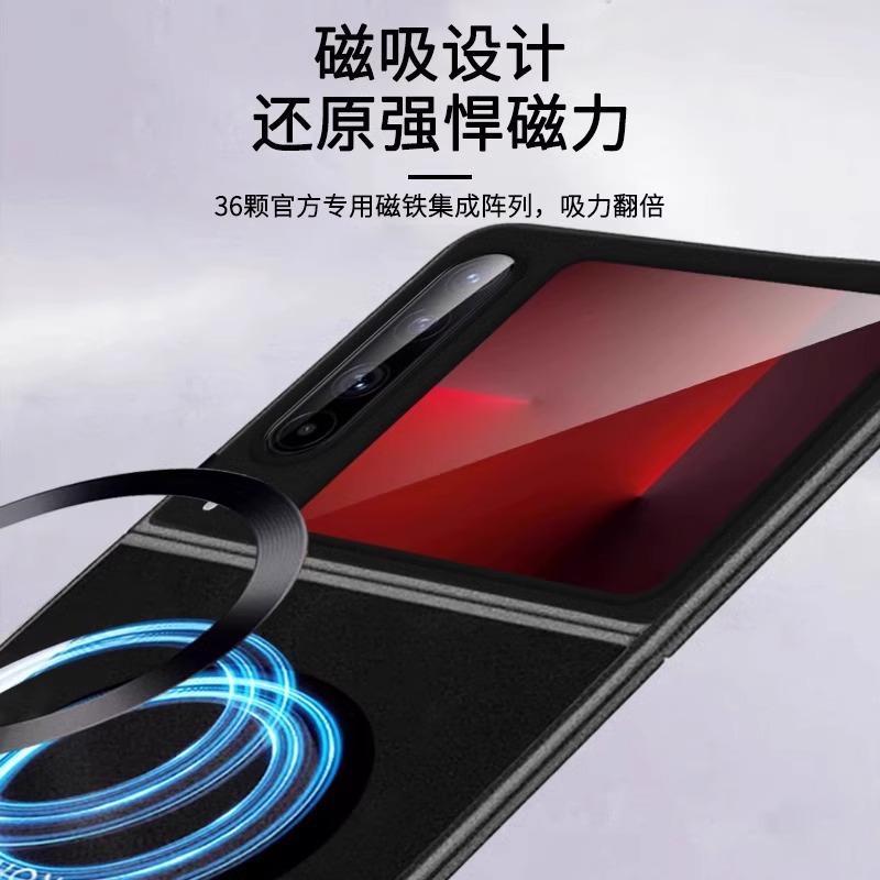 Applicable to Huawei purax mobile phone case, new magnetic suction ultra-thin matte purax collector's edition folding all-inclusive anti-drop pc