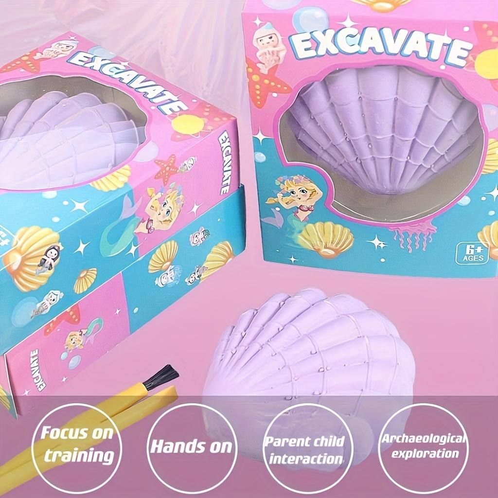 12pcs Children's Archaeological Excavation Toys Creative Toys Educational Handmade DIY Holiday Gifts Birthday Gifts