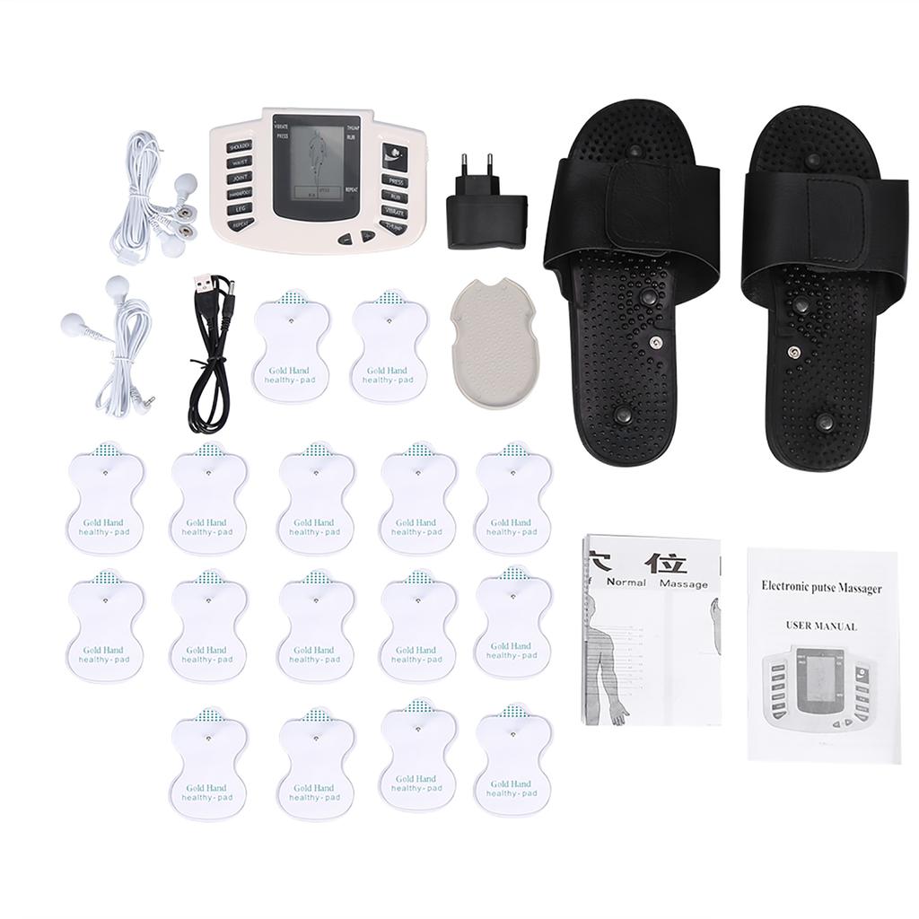 Multifunctional Digital Electric Pulse Massager Stimulator Tens Acupuncture Therapy Machine Health Care Device
