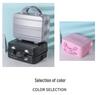 Customizable Logo 12-Inch Makeup Case & 14-Inch Carry-on Suitcase Set