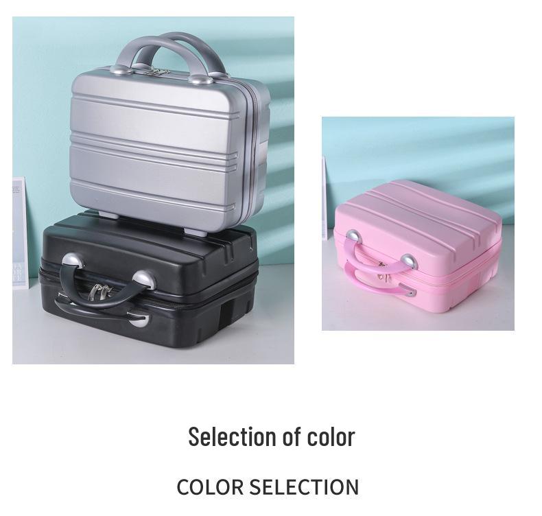 Customizable Logo 12-Inch Makeup Case & 14-Inch Carry-on Suitcase Set