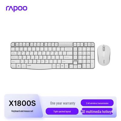 Zestaw bezprzewodowej klawiatury i myszy Rapoo X1800S