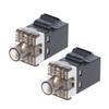 Plugs Jacks & Wall Plates 2Pcs Utp Cat6 Network Module Rj45 Connector Cable Adapter Keystone Jack
