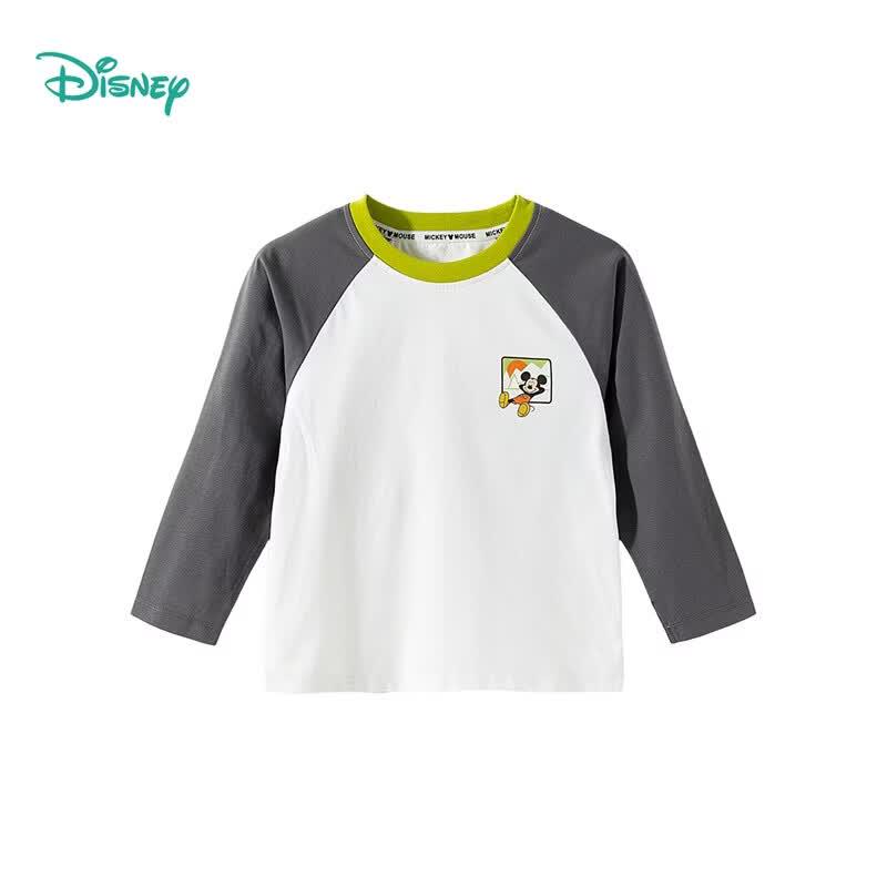 Disney Boys' Anti-Bacterial Cotton Raglan T-Shirt