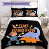 3pcs Blippi Bedding Set Duvet Cover Closure Includes 1 Duvet Cover & 2 Pillowcases, Soft and Comfortable for All Seasons.
