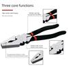 Multipurpose Hand Tool 10/12 Inch Carbon Steel Fence Pliers Wire Cutters With Anti Slip Grip For Industrial And Home Use