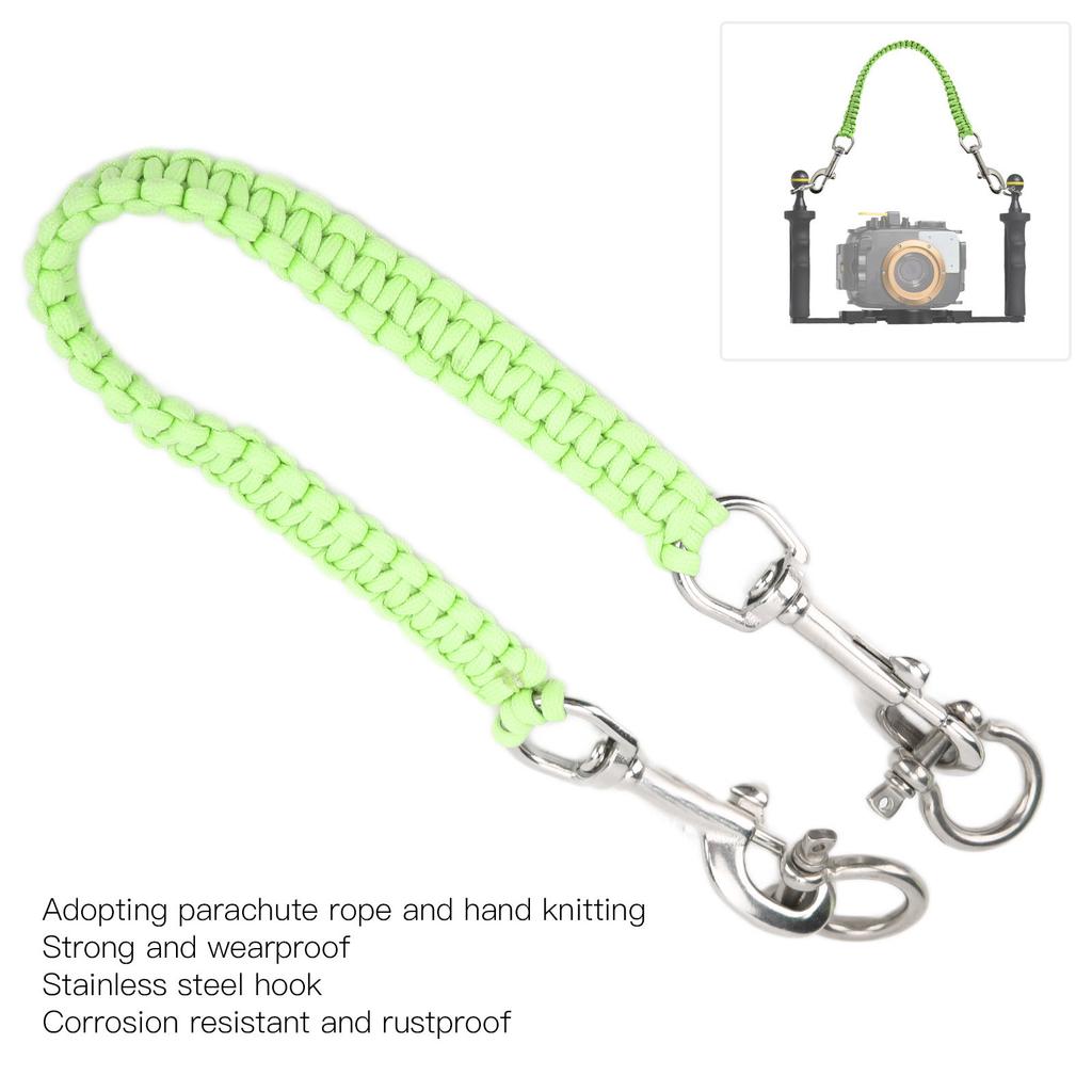 Diving Camera Handle Rope Noctilucence Strong Rustproof Anticorrosion Underwater Camera Carry Lanyard