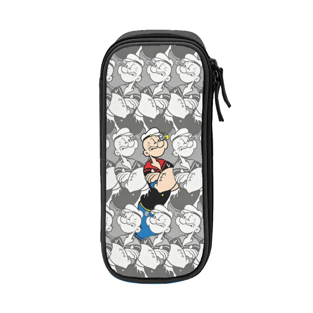 p-popeyes Pencil Case New Pen Box Pencil Bags Girl Boy Large Storage Office Gift Pencilcases