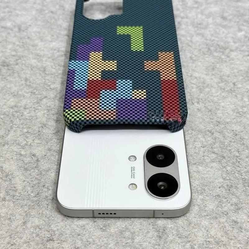 Funda de Teléfono de Moda de Lujo con Patrón de Kevlar para Xiaomi POCO X8 Pro Max X8 Pro F8 Ultra F8 Pro Ultra Fina Antigolpes Cubierta de Media Cubierta