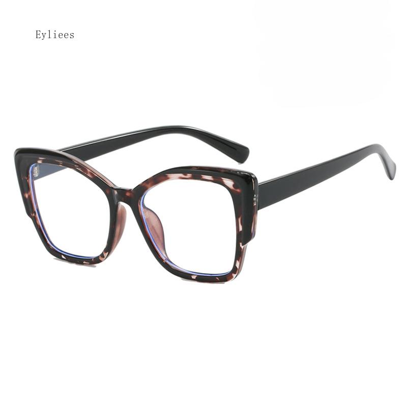 Vintage Eyeglass Frames for Women Fashion Ladies Glasses Frame Luxury Designer Cat Eye Glasses Optic Frame Anti Blue Light