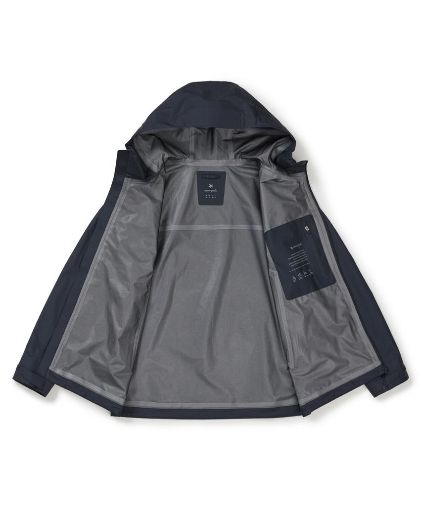 SNOWPEAK APPAREL Dri-Peak Lightweight 3L Waterproof Jacket (S26Zmpjk06) Vintage Blue