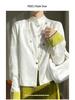 Women's Retro Satin Mandarin Collar Cardigan - Loose Fit, Light National Style Tang Jacket